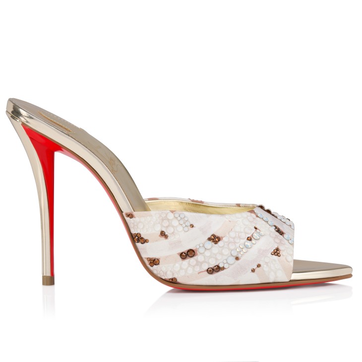 Christian Louboutin Miss Z Mule Gaagal Strass - Image 4